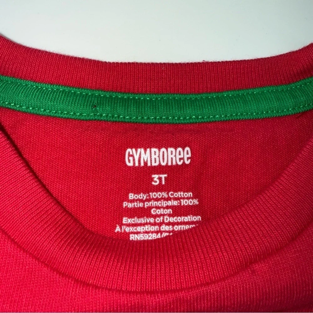 Gymboree Red Apple Picking Crew T-shirt